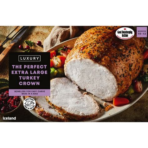 iceland luxury turkey crown|Iceland Luxury The Perfect Turkey Crown 2.2kg .